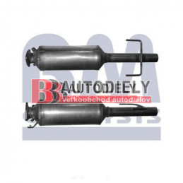 FIAT BRAVO 2/07 - DPF filter pevných častíc /1,9MJTD/ -kovový s katalyzatorom