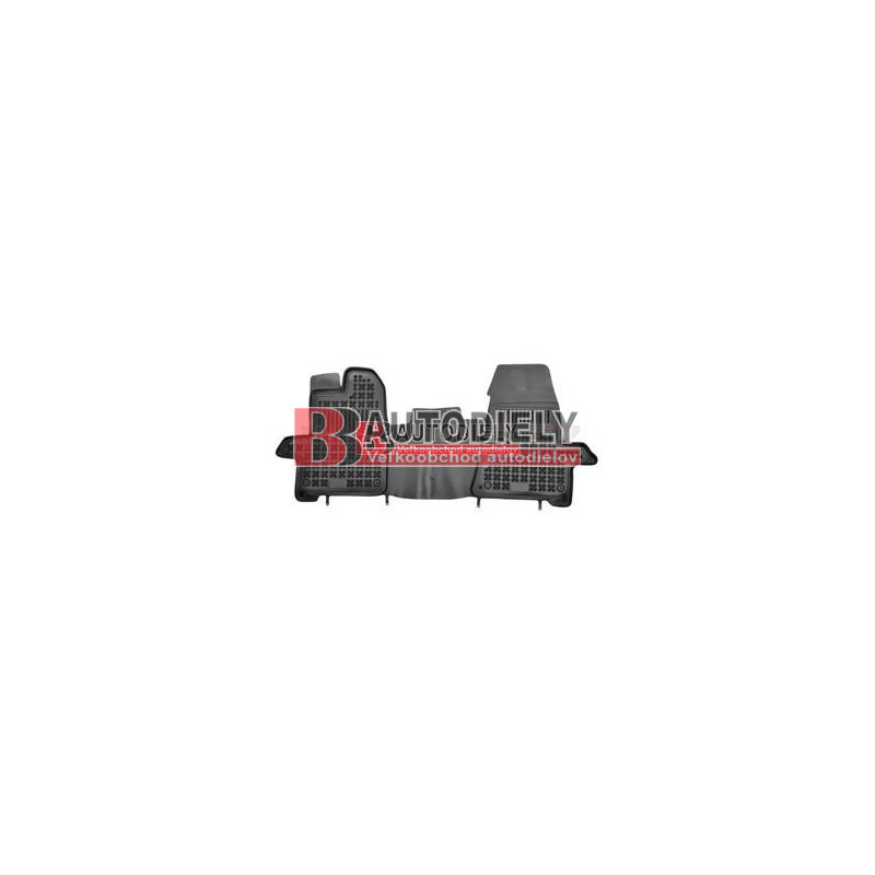 FORD TRANSIT-CUSTOM 9/2012-2018- Gumové rohože s vyšším okrajom /1 kus/
