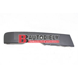 AUDI Q3 6/2011- Lišta krytu nárazníka, Pravá /s otvormi pre parkovacie senzory/