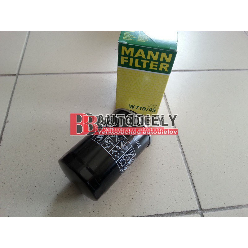 Olejový filter /MANN/ - pre motory 1,8TSi-18TFSi-2,0TFSi