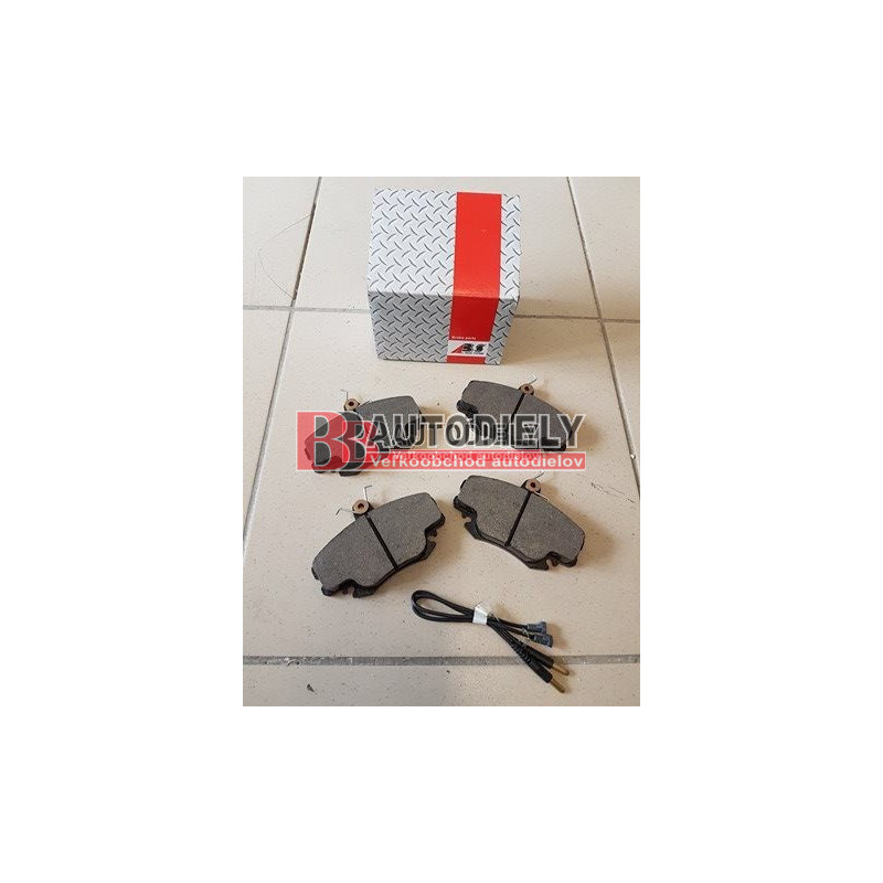 RENAULT CLIO 7/01-4/05- Predné platničky SADA /A.B.S./