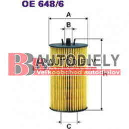 OPEL INSIGNIA 11/2013- Olejový filter pre 1,4-1,6TURBO-1,8 /FILTRON/