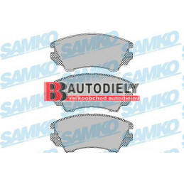 OPEL INSIGNIA 11/2013- Predné platničky, SADA /výrobca SAMKO/ - 142mm dĺžka